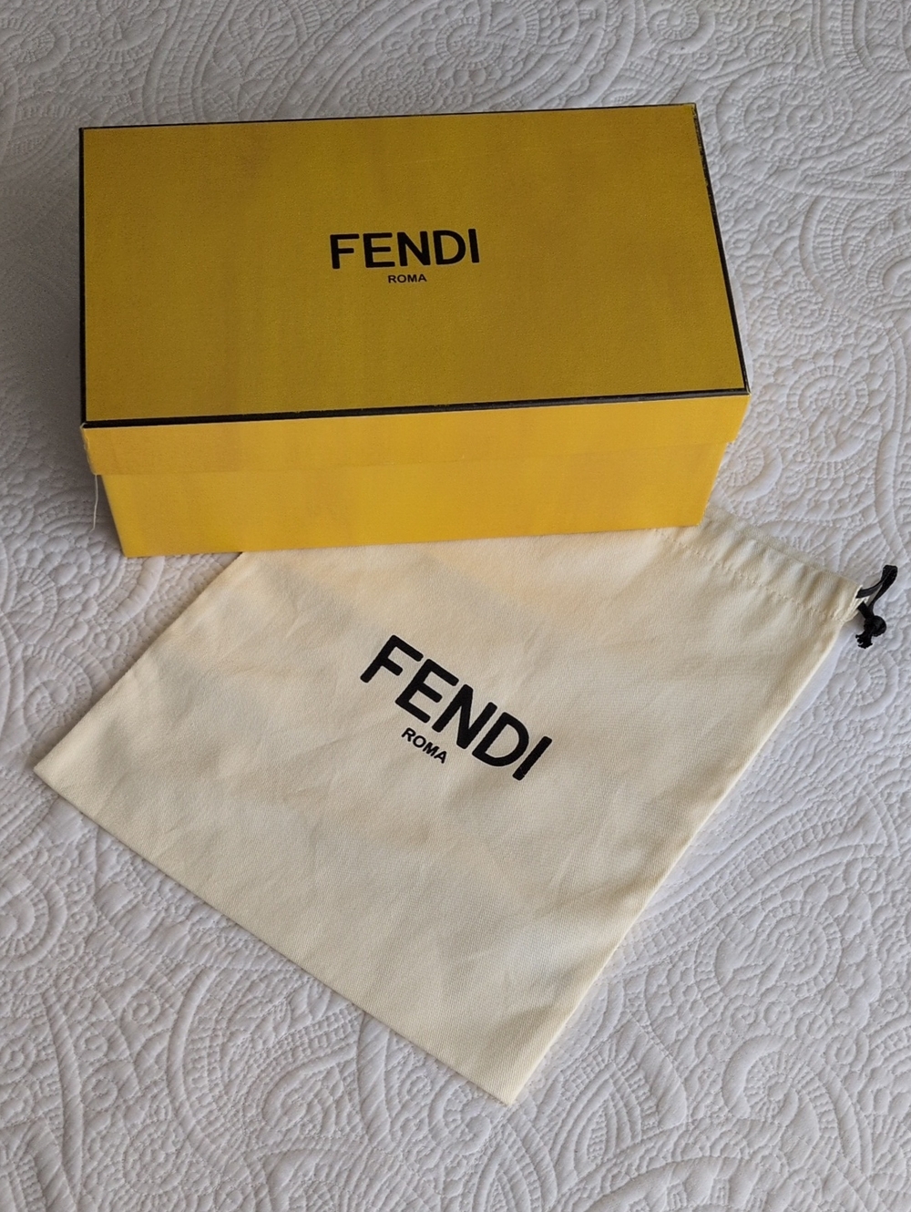 Fendi Box + Dust Bag
